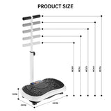 Vibration Platform with Adjustable Handles