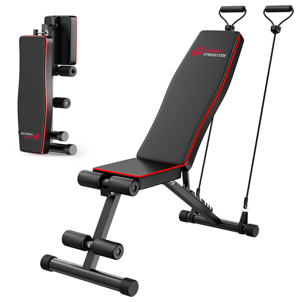 Foldable Workout Bench B1 Backrest Adjustable