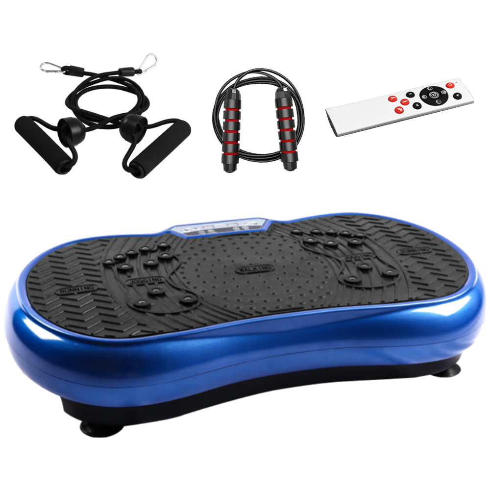 Vibration Plate Whole Body Workout Vibration Platform for Home Training Blue