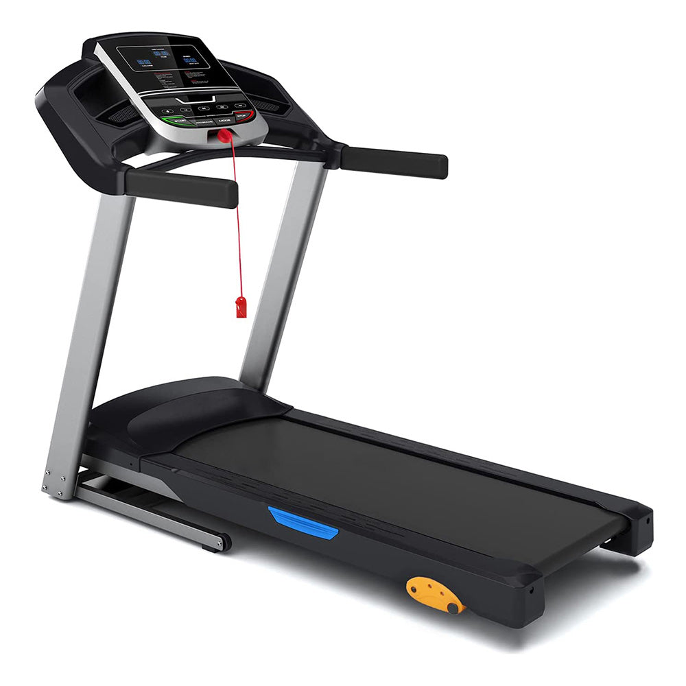LX-C1 Folding Treadmill, Electric Motorized Portable Walking Running Machine With  5 Preset Programs